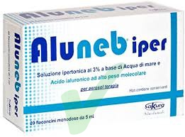 Sakura Linea Dispositivi Medici Aluneb Iper Soluzione da Nebulizzare 20 Flaconi