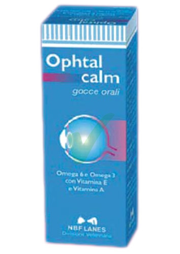 N.B.F. Lanes Linea Animali Domestici Ophtal Calm Cani e Gatti Integratore 25 ml