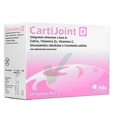 Fidia Linea Articolazioni Sane CartiJoint D Integratore Alimentare 20 Buste