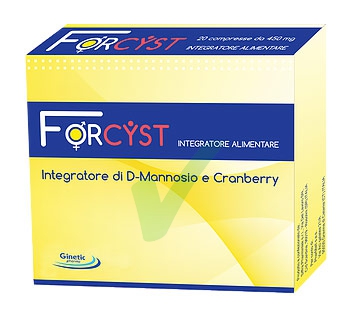Ginetic Pharma Linea Apparato Urinario Forcyst Integratore Alimentare 20 Capsule