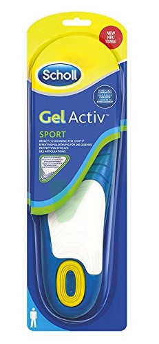 Scholl Linea Benessere dei Piedi Gel Activ Sport 1 Paio di Solette Uomo