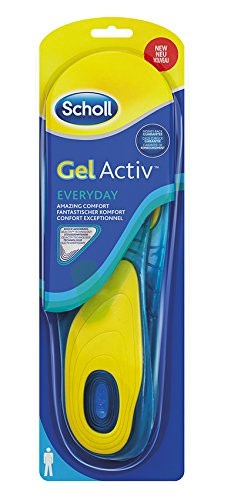 Scholl Linea Benessere dei Piedi Gel Activ Everyday 1 Paio di Solette Uomo