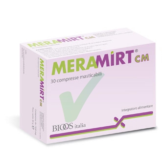 BiOOS Italia Linea Antiossidanti Meramirt CM Integratore 30 Compresse Masticabil