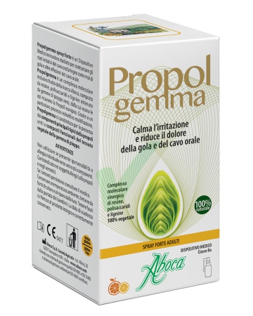 Aboca Linea Dispositivi Medici Gola Propol Gemma Spray Forte Adulti 30 ml