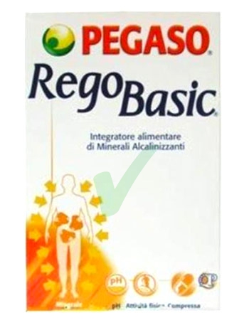 Pegaso Linea Alcalinizzante RegoBasic Integratore Alimentare 60 Compresse