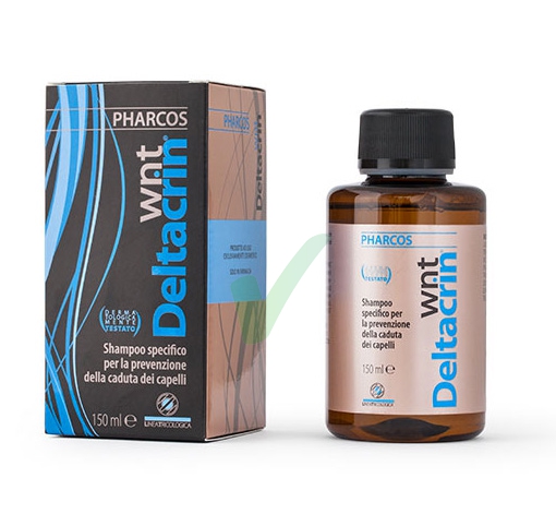 Pharcos Linea Tricologici Deltacrin wnt Shampoo Preventiva Caduta Capelli 150 ml