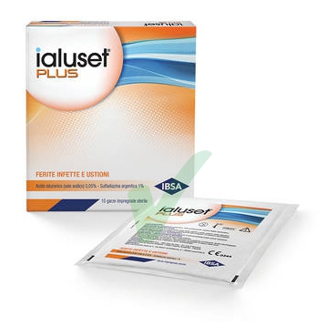 IBSA Linea Dispositivi Medici Ialuset Plus Crema Acido Ialuronico 10 Garze