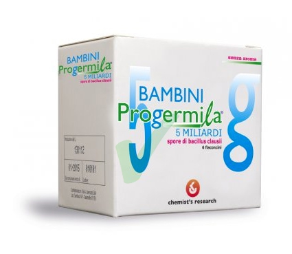 Chemist Research Linea Regolarit Intestinale Progermila5 Bambini 6 Flaconcini