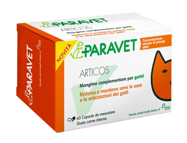 Paravet Linea Animali Domestici Gatti Articos Mangime Complementare 60 Compresse