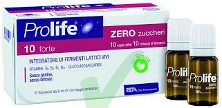 Prolife 10 Forte Integratore Fermenti Lattici Zero Zuccheri 10 Flaconcini