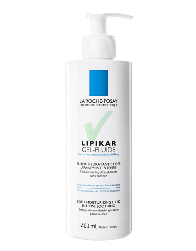 La Roche Posay Linea Lipikar Gel Fluide Trattamento Pelle Molto Secca 400 ml