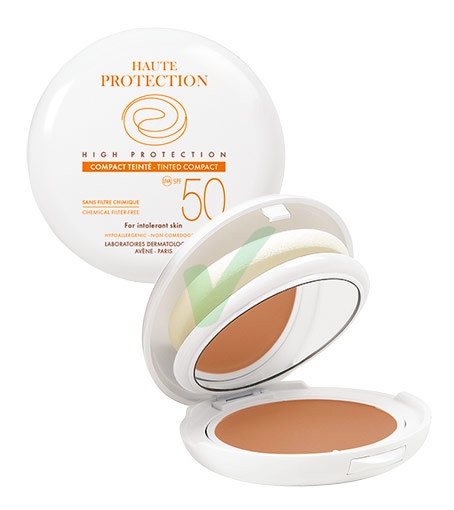 Avene Linea Solare Pelli Intolleranti SPF50 Fondotinta Compatto Dorato 10 g