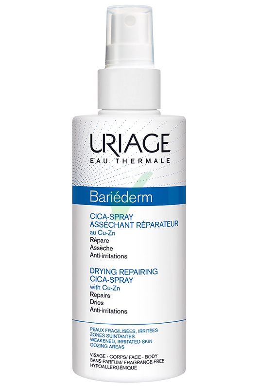 Uriage Linea Trattamenti di Riparazione Bariederm Cica-Spray Assorbente 100 ml