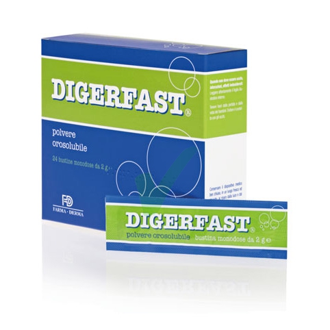 Farma Derma Linea Dispositivi Medici Digerfast Anti-Dispeptico 24 Buste