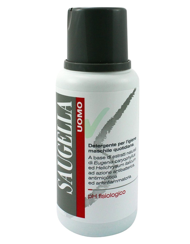 Saugella Linea Uomo Grigia Dermoliquido Detergente Intimo Delicato 500 ml