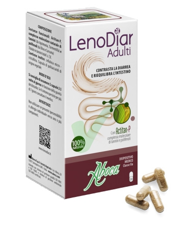 Aboca Linea Dispositivi Medici Intestino Sano LenoDiar Adulti 20 Capsule