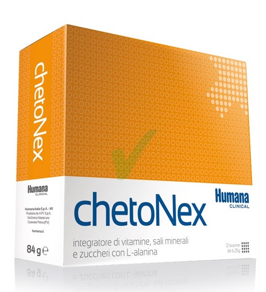 Humana Linea Vitamine e Minerali Chetonex Integratore Alimentare 14 Buste