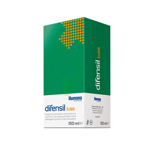 Humana Linea Difese Immunitarie Difensil Tuss Integratore Alimentare 150 ml