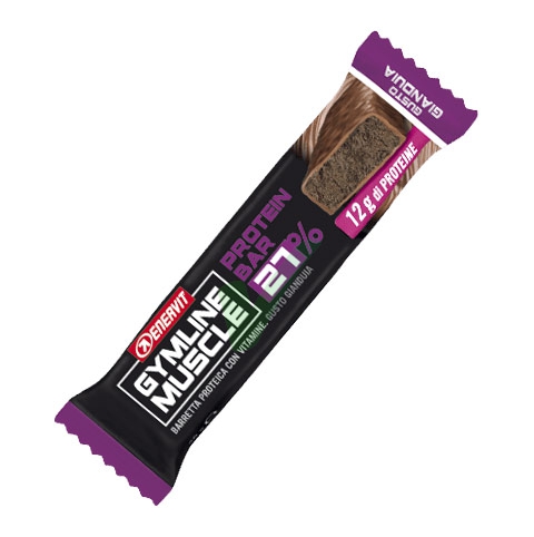 Enervit Sport Linea Gymline Muscle Protein Bar 27% Barretta Gianduia 45 g
