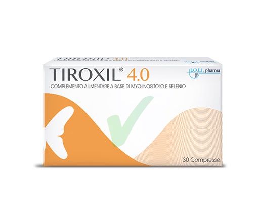 Lo.Li.Pharma Linea Salute e Benessere Tiroxil 4.0 Integratore 30 Compresse