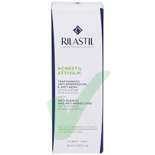 Rilastil Acnestil Crema Attiva + per Pelli Acneiche Sensibili 40 ml