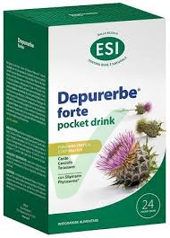 Esi Depurerbe Forte Pocket Drink Integratore 24 pd