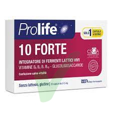 Prolife 10 Forte Integratore Fermenti Lattici 20 capsule.