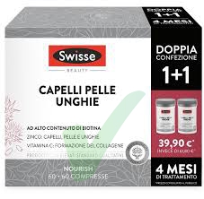 Swisse Capelli Pelle Unghie Integratore 60+60 compresse