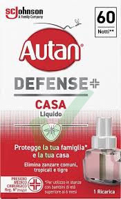 Autan Defense Casa Diffusore Liquido Ricarica.