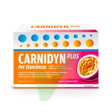 Carnidyn Plus Integratore per Stanchezza Gusto Passion Fruit 20 bustine