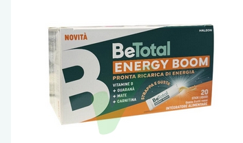 BeTotal Energy Boom Integratore 20 Stick liquidi