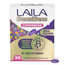 Laila Dormibene Integratore Sonno 30 Compresse