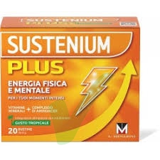 Sustenium Plus Integratore Gusto Tropicale 20 Bustine