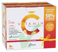Aboca Vitamin C Naturcomplex Integratore 20+20 bustine Offerta