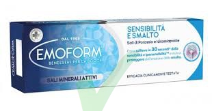 Emoform Sensibilit e Smalto Dentifricio Confezione Doppia 75+75ml