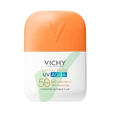 Vichy Capital Soleil UV Aqua SPF50 Fluido Idratante Contorno Occhi 50 ml