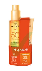 Nuxe Sun Olio Solare 50SPF  Shampoo Doccia 150ml 100ml