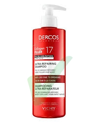 Dercos Collagen Filler 17 Shampoo Ultra Riparatore 400ml