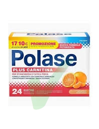 Polase Plus Carnitina Integratore Sali Minerali 24 Buste