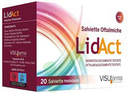 Lidact Salviette Oftalmiche 20pz