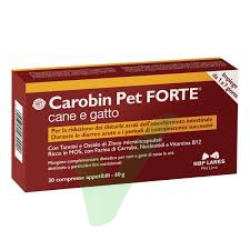 Carobin Pet Forte Integratore Cani e Gatti 30 compresse