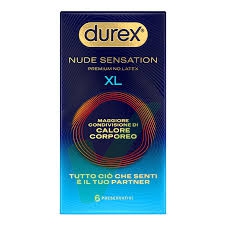 Durex Nude Sensation Extra Large 6 Profilattici