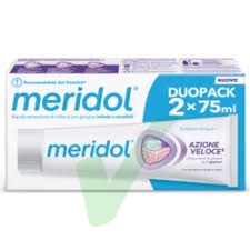 Meridol Dentifricio Azione Veloce 2x75 ml
