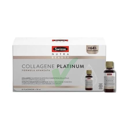 Swisse Collagene Platinum Integratore 10 flaconcini da 30ml