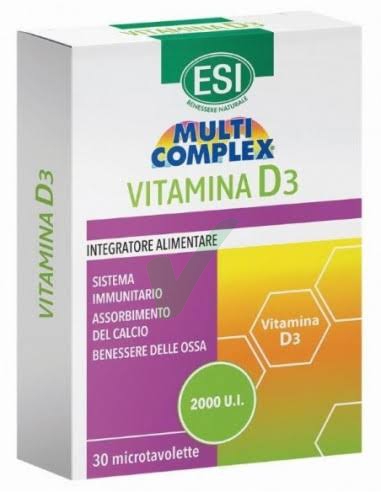 Esi Multi Complex Vitamina D3 Pura Integratore 30 microtavolette