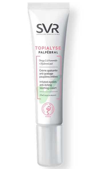 SVR Linea Topialyse Palpebral Trattamento Lenitivo Occhi Pelli Irritabili 15 ml