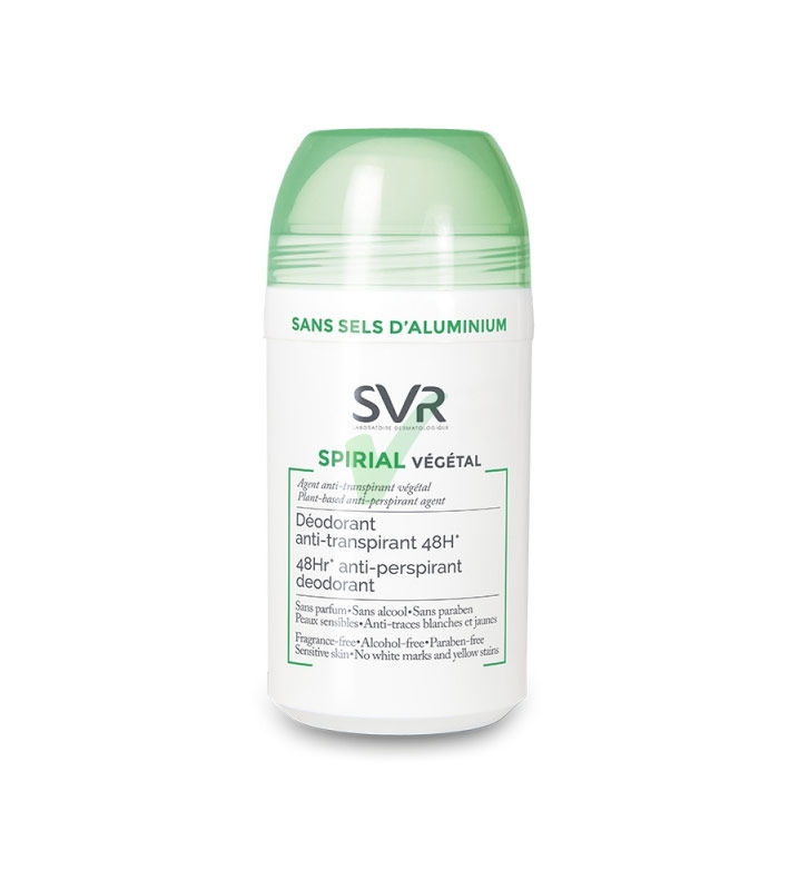 SVR Linea Spirial Vegetal Deodorante Anti-Traspirante Senza Sali Roll-on 50 ml