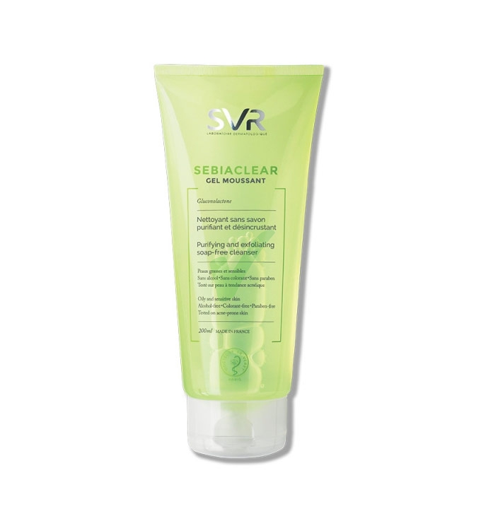 SVR Linea Sebiaclear Gel Moussant Purificante Detergente Pelli Impure 200 ml