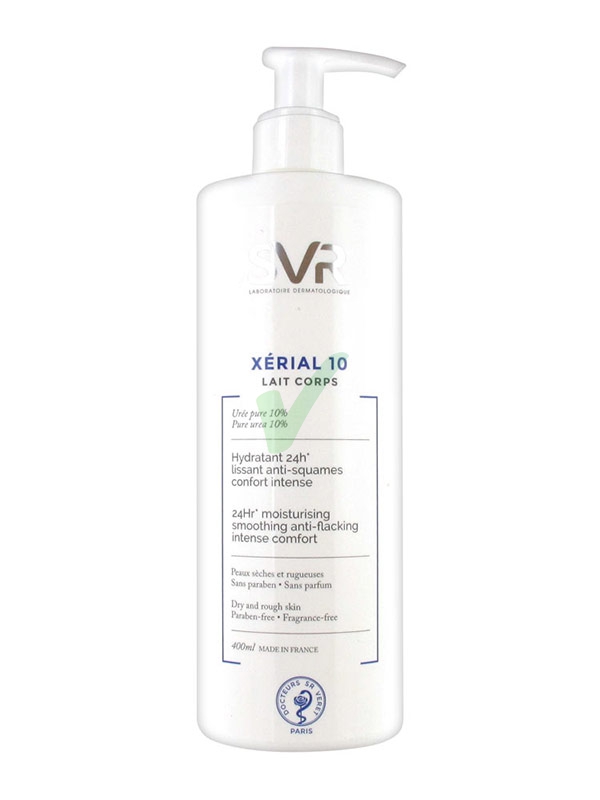 SVR Linea Xrial 10 Lait Corps Trattamento Urea Nutriente Anti-Secchezza 400 ml