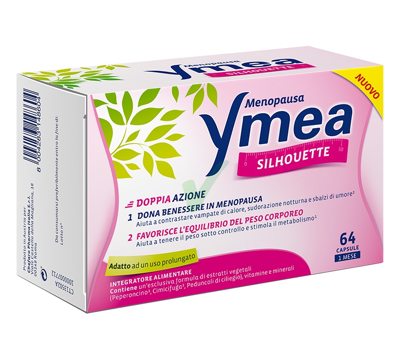 Omega Pharma Linea Menopausa Ymea Silohuette Integratore Alimentare 64 Capsule